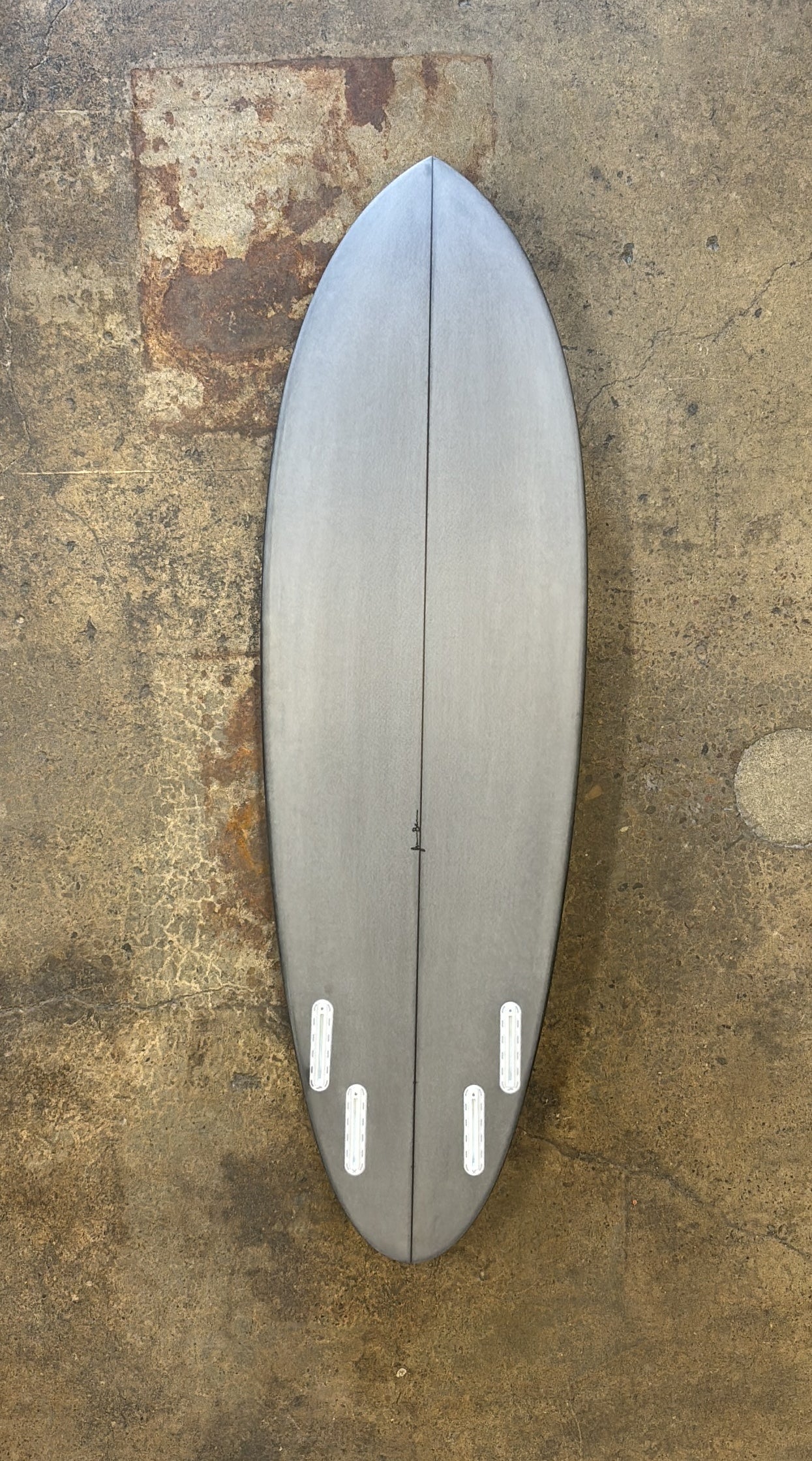 JEFF MCCALLUM 5'11 PDX QUAD "MADE IN MEXICO" GREY BOTTOM LIME INLAY