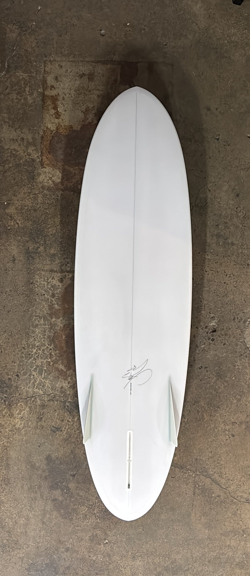 JEFF MCCALLUM 6'4 T-EGG BONZER BLACK PANEL INLAY