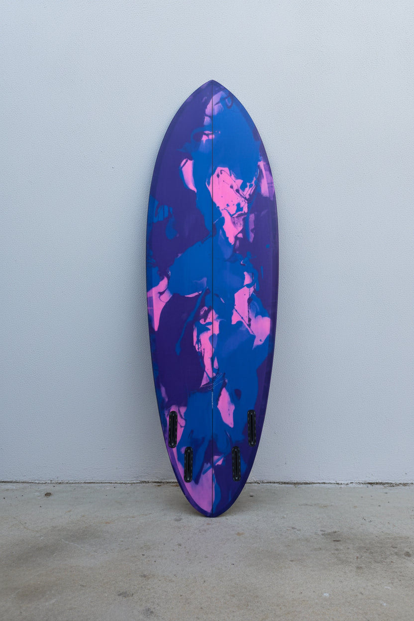mccallum surfboards quad fin pdx abstract superwolf atacama