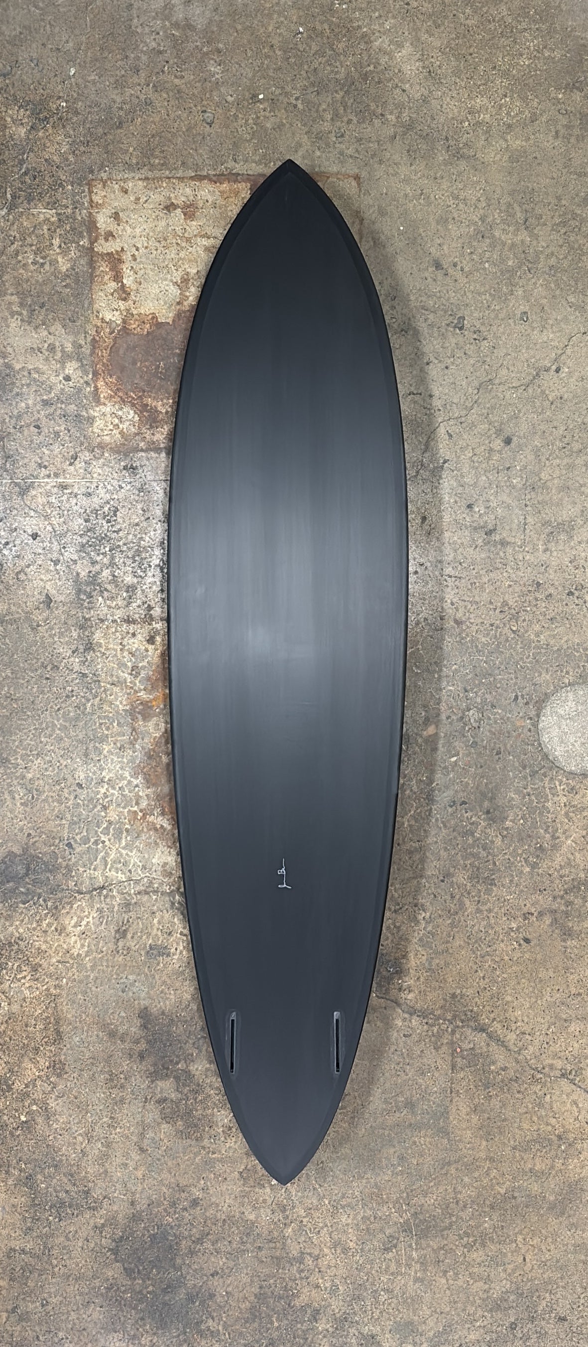 JEFF MCCALLUM SURFBOARDS MADE IN MEXICO TWIN FIN SURFBOARD