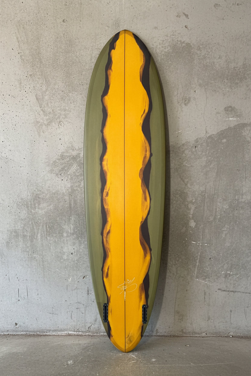 JEFF MCCALLUM KIMBO TWIN SUPERWOLF ATACAMA SURFBOARD