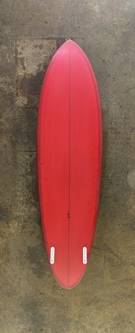 JEFF MCCALLUM 7' CASTER "MADE IN MEXICO" RED TINT TWIN