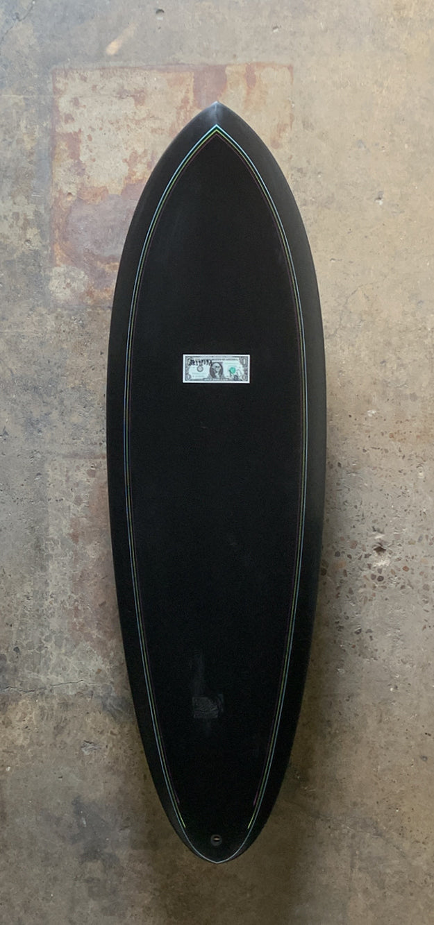 JEFF MCCALLUM PDX QUAD OPAQUE BLACK TRIPLE PIN